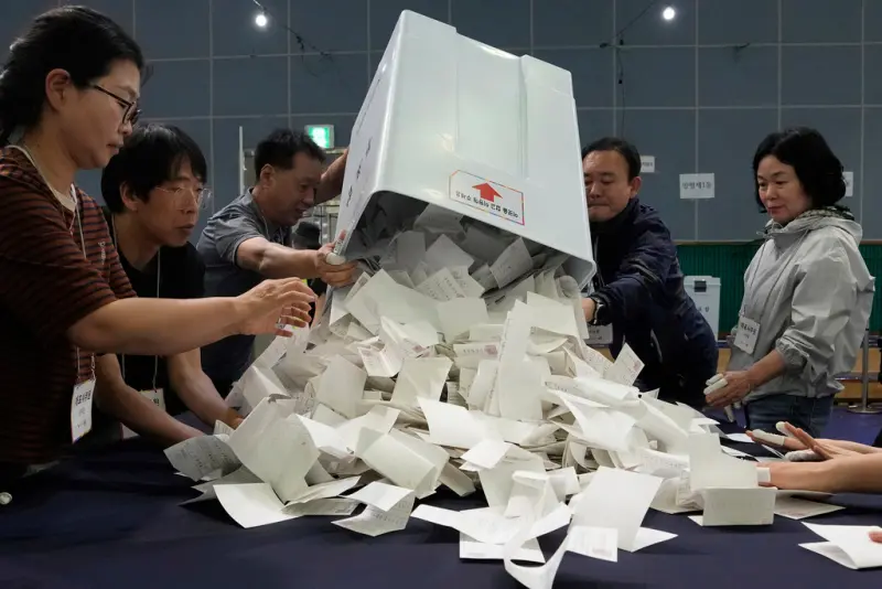 韓國大選開票中！李在明領先金文洙僅約3個百分點　仍未拉開差距