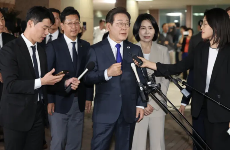 快訊／李在明「篤定當選」韓國新總統！出面發表簡短感言