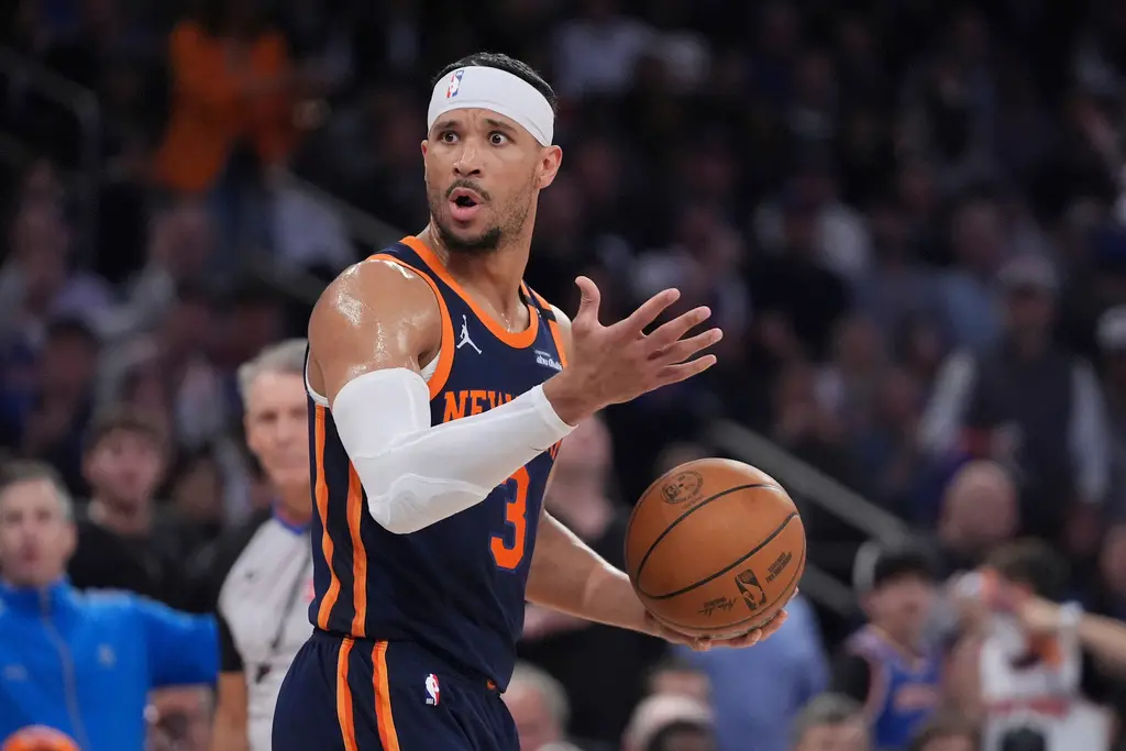 ▲尼克隊主力球員Josh Hart，被認為是第1個要走人的核心主力。（圖／美聯社／達志影像）