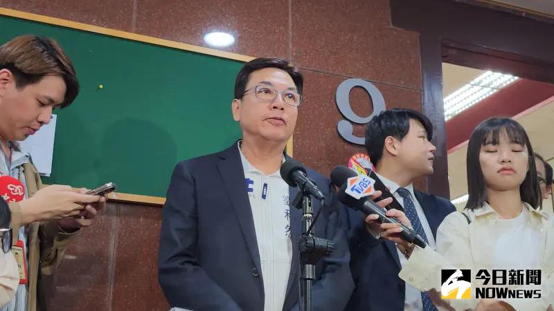 ▲新北市副市長劉和然近日因財劃法槓上蘇巧慧。（圖／記者吳翊緁攝）