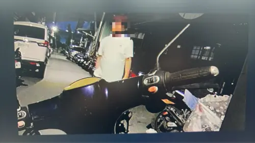 ▲詐團主嫌竹聯幫地堂成員洪煌龍落網。（圖／警方提供）