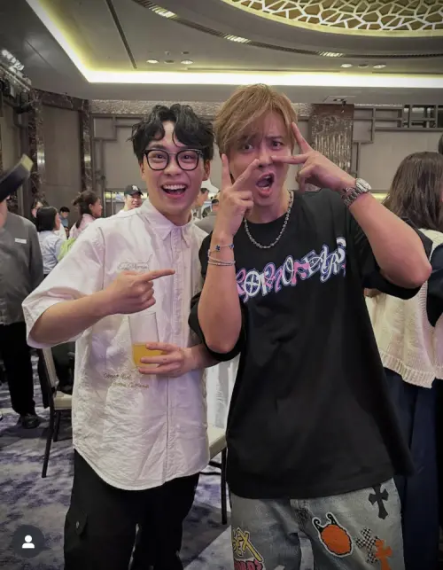 賀瓏、羅志祥(圖/翻攝自賀瓏IG) ▲賀瓏、羅志祥(圖/翻攝自賀瓏IG)