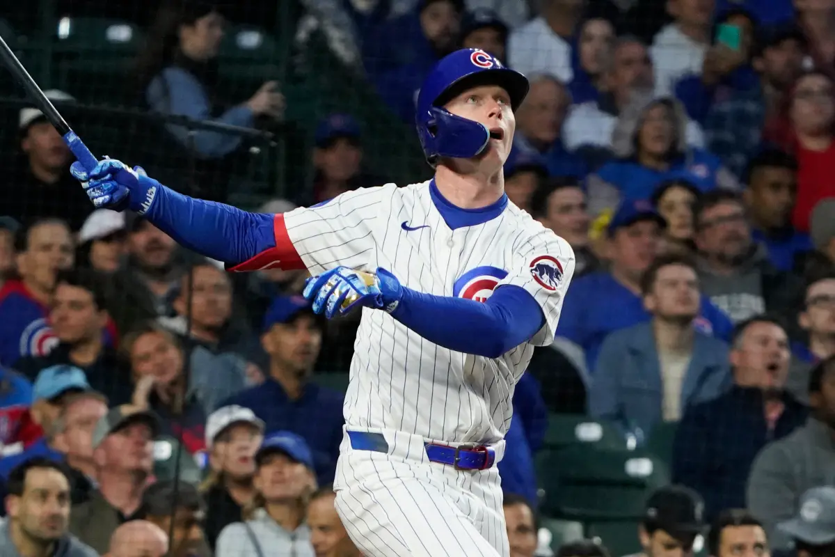 ▲小熊隊23歲強打PCA今（4日）達成單季15轟20盜，成為1900年以來史上第4快達成的球員，速度甚至超越去年的大谷翔平。（圖／路透／達志影像）	