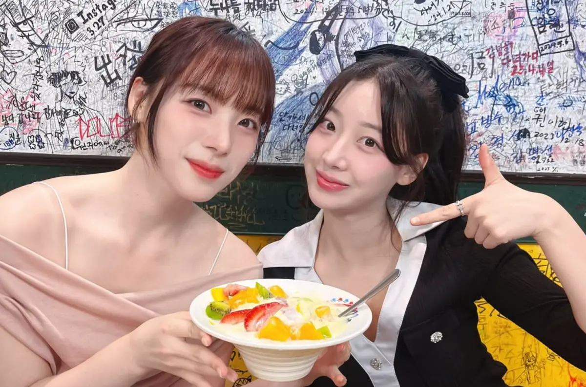 ▲韓國人氣啦啦隊員河智媛（左）、禹洙漢（右）在台經紀公司老闆詹智能今（4）日驚傳在台中遭砍身亡，目擊者透露同行者疑似還有一人。（圖／翻攝Mugen IG）