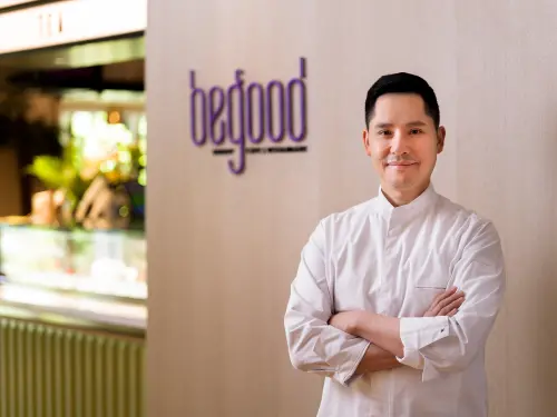 ▲首爾米其林二星Restaurant Allen餐廳Chef Allen徐賢敏主廚應寒居酒店邀請，將於7月18日至7月20日在BeGood餐廳舉辦僅有四個餐期的客座饗宴。（圖／寒居酒店提供）