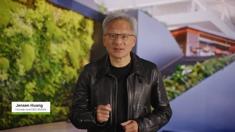 ▲NVIDIA 輝達執行長黃仁勳特別現身任天堂官方YouTube 影片，透過2分46秒影片解析Switch 2 關鍵升級亮點。（圖／翻攝官方影片）