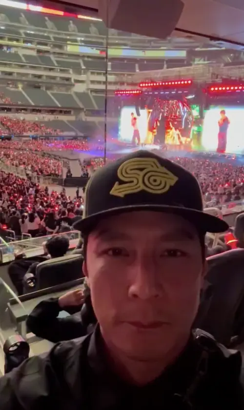 ▲吳彥祖出現在Stray kids的演唱會現場。（圖／吳彥祖IG）