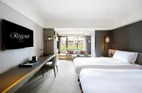 ▲台北晶華酒店攜手「故宮晶華」推出結合食宿、交通與藝文體驗的「藝宿晶華」住房專案。（圖／台北晶華提供）