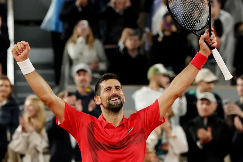 法網／Djokovic闖進4強！3：1逆轉勁敵Zverev　寫史上第一人紀錄