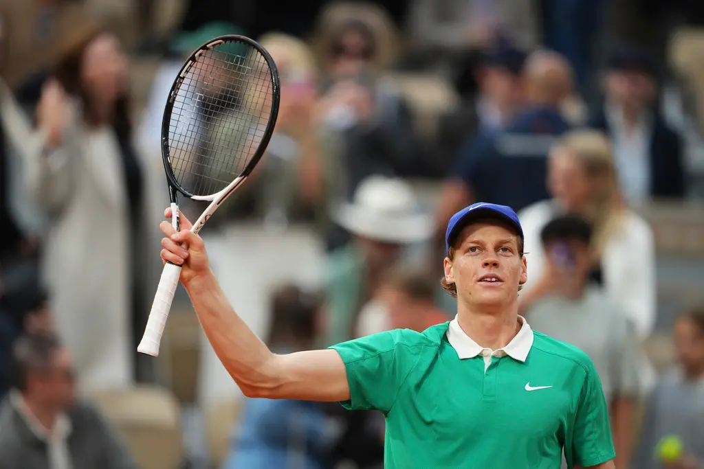 法網／Jannik Sinner稱霸！大滿貫19連勝 Rafael Nadal之後首人