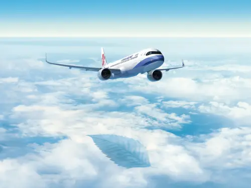 ▲華航與台積電響應世界環境日，今（5）日正式宣布合作「企業商務旅行 SAF 減碳計畫」。（圖／華航提供）