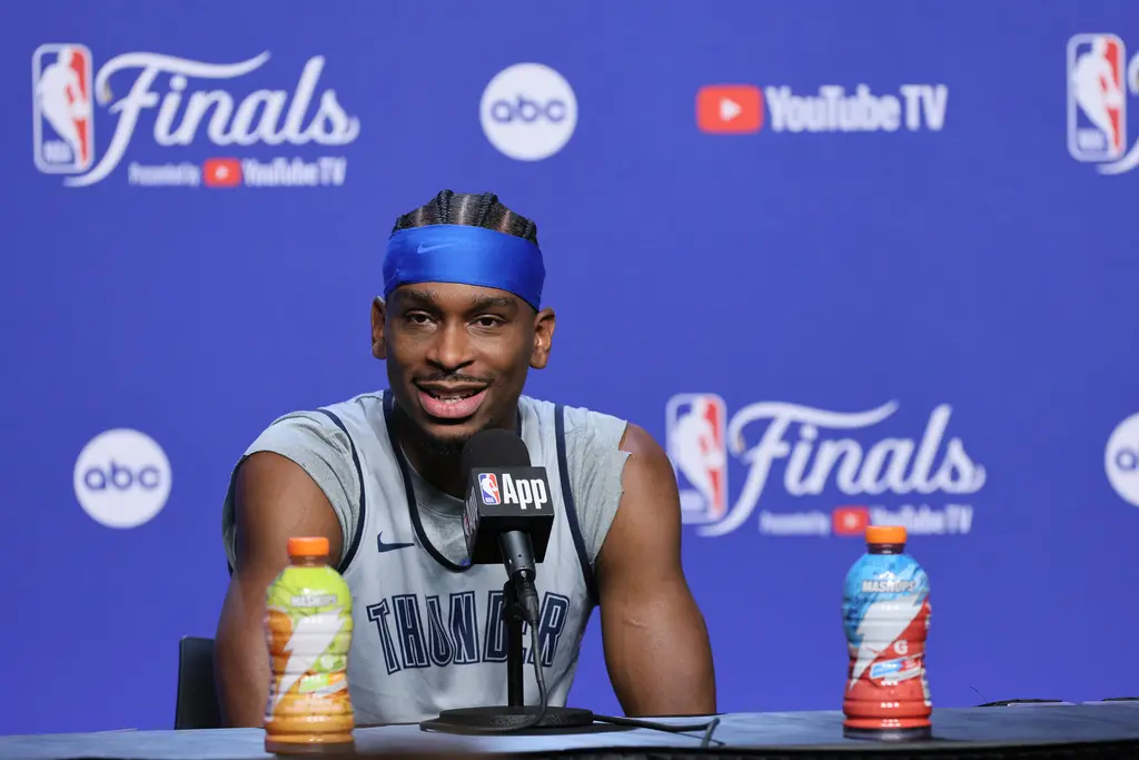 NBA／總冠軍G1勝率「一面倒」！雷霆SGA給出不同看法：溜馬很特別