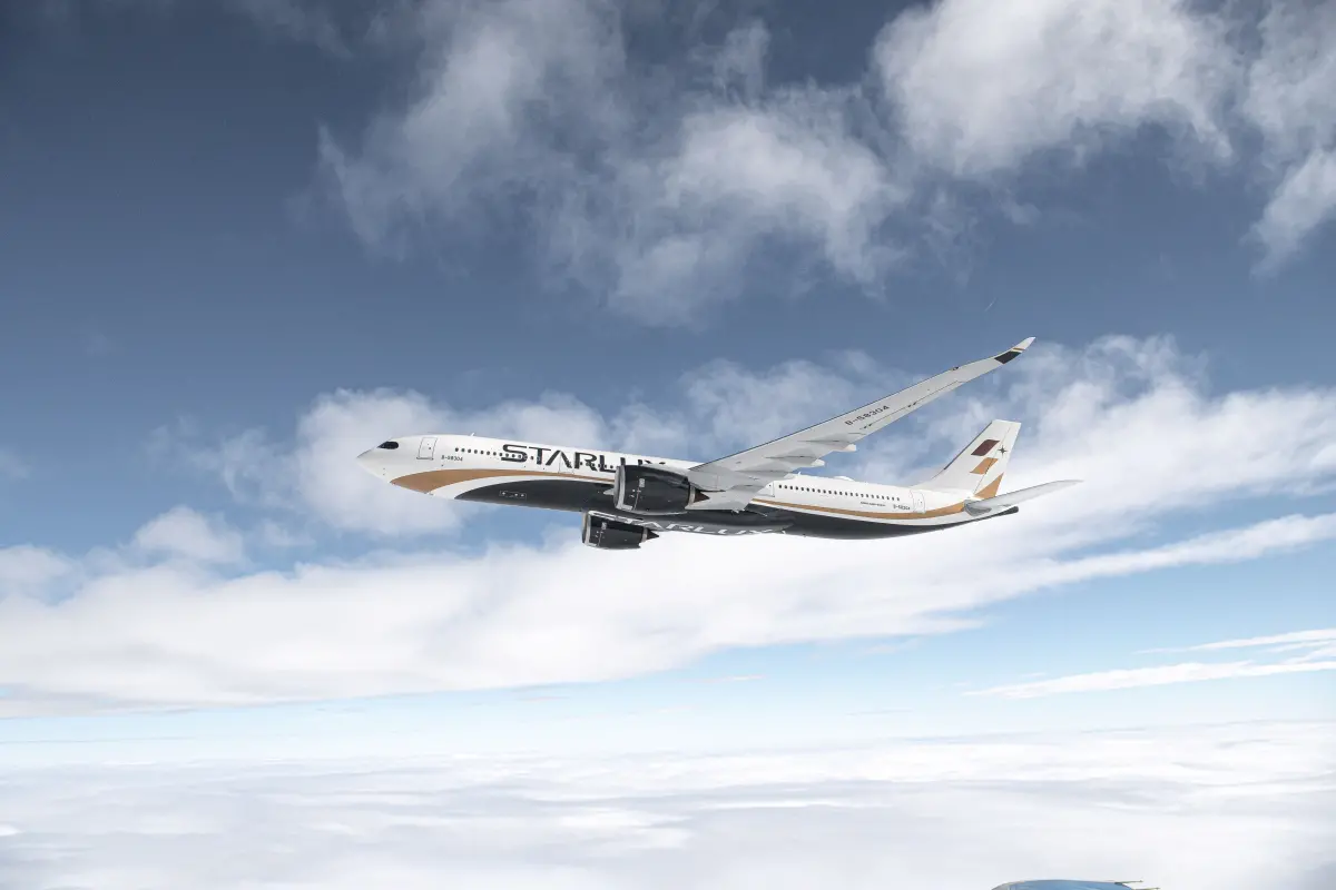 ▲今（17）日在法國巴黎舉行的 2025 SKYTRAX全球航空公司大獎頒獎典禮上，星宇航空榮獲「五星航空」評級。（圖／星宇航空提供）