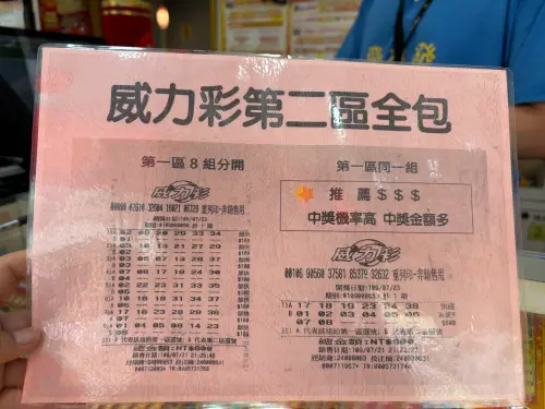 ▲威力彩怎麼買最內行?彩券行老闆推薦「800塊包牌」中獎機率最高。(圖/記者徐銘穗攝) ▲威力彩怎麼買最內行?彩券行老闆推薦「800塊包牌」中獎機率最高。(圖/記者徐銘穗攝)