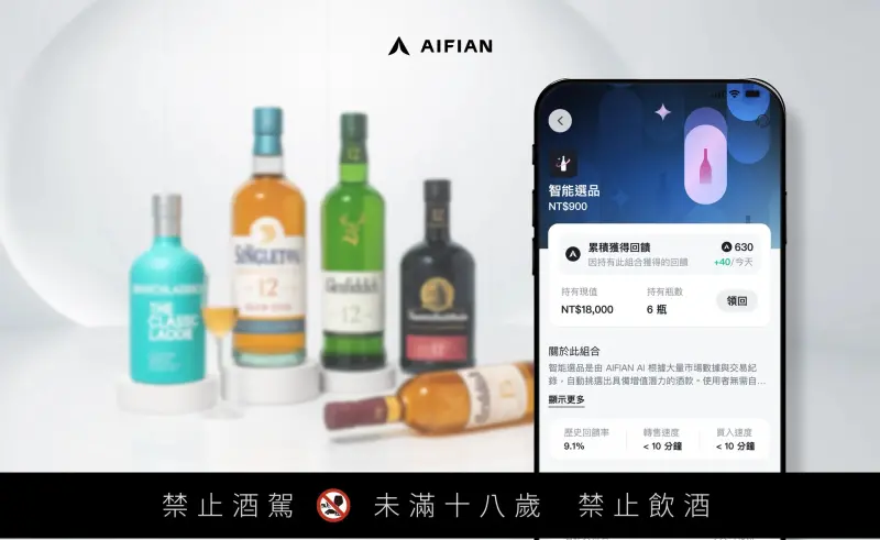 特企／AIFIAN 推出 AI 選酒輕鬆存