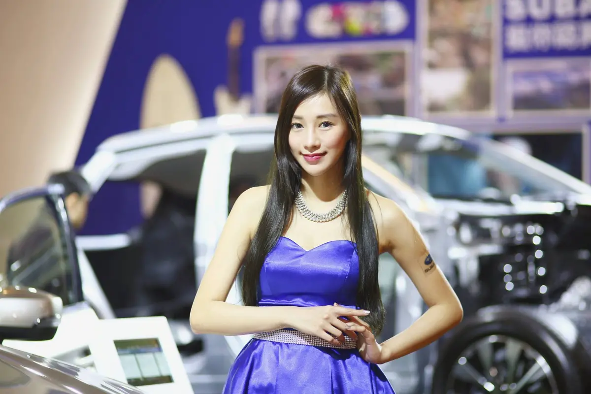 ▲「車模界林志玲」蔡語芯（泡泡）傳出在北市大安區醫美診所打牛奶針昏迷，住進加護病房13天。（圖／蔡語芯臉書）