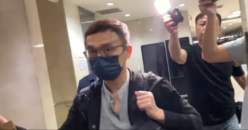 ▲因論文抄襲案槓上前新竹市長林智堅的調查官余正煌。(圖/翻攝畫面,2025.05.09)