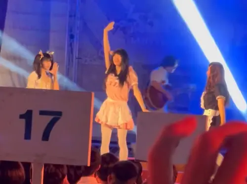 ▲高雄中學今年畢業歌大跳「露比醬～嗨」經典橋段，讓許多學長看了全笑說「越來越瘋了」。（圖／Threads@_cyy_.07授權提供）