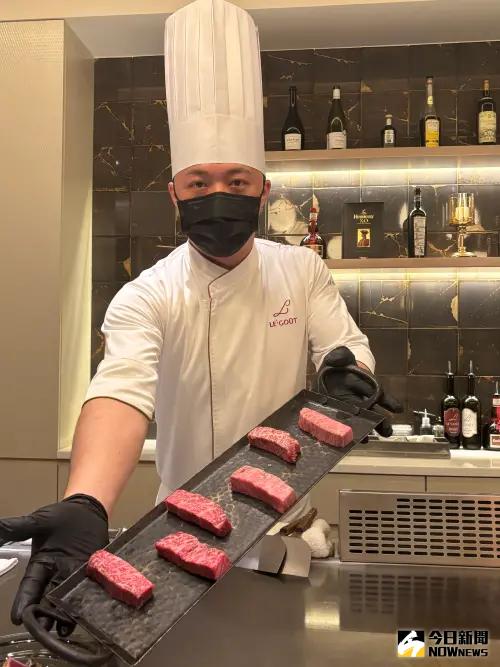 樂葵夏季新菜「盛夏海岸」登場 主打高端味蕾體驗 ▲樂葵夏季新菜「盛夏海岸」登場,主打高端食材,和牛、龍蝦和鮑魚全上桌。(圖/記者金武鳳攝,2025.6.6)