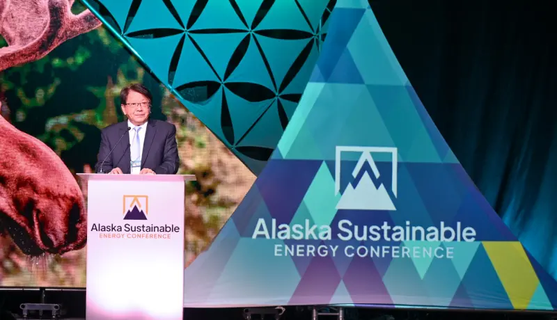 ▲潘孟安表示，阿拉斯加州得天獨厚的天然資源，在強化印太地區能源韌性更扮演至關重要的角色。（圖／總統府提供）