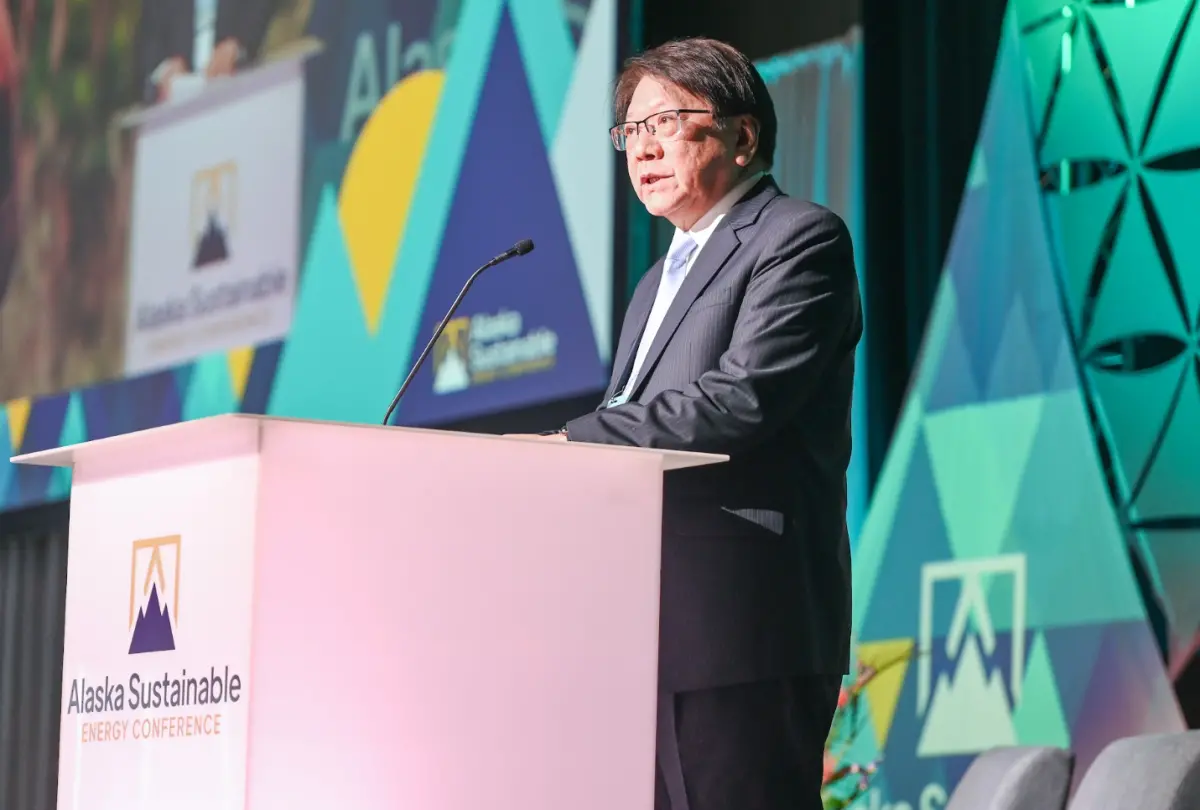 ▲潘孟安日前受到美國能源部邀請，赴美參加「阿拉斯加永續能源會議」。（圖／總統府提供）