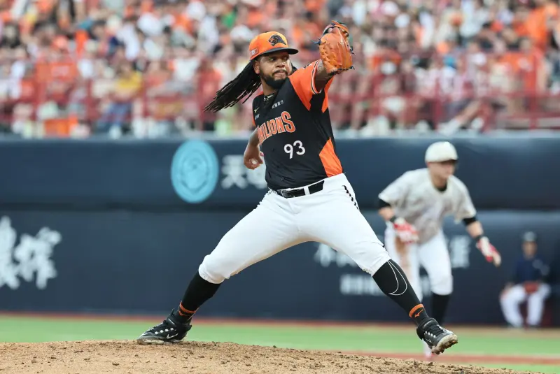 ▲統一獅洋投飛力獅本季對中信兄弟對戰防禦率僅1.09，堪稱是「屠象高手」。（圖／統一獅提供）