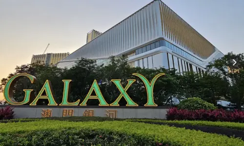 ▲澳門警方今天上午在GD演唱會周邊販售店逮捕多名工作人員。（圖／Google街景）