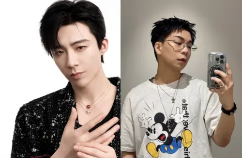 ▲劉宇寧（左）被說撞臉台灣男星派翠克（右）。（圖／翻攝自劉宇寧微博、派翠克臉書）