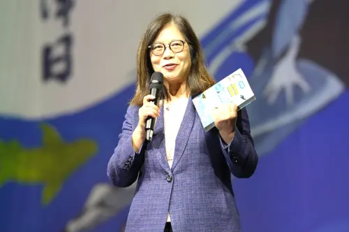 ▲海洋委員會主任委員管碧玲致詞。(圖/海洋委員會提供) ▲海洋委員會主任委員管碧玲致詞。(圖/海洋委員會提供)