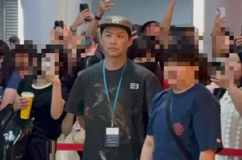 ▲吳姍儒稍早與老公王先生（如圖）朝聖林俊傑大巨蛋演唱會，（圖／記者黃聖凱攝影）