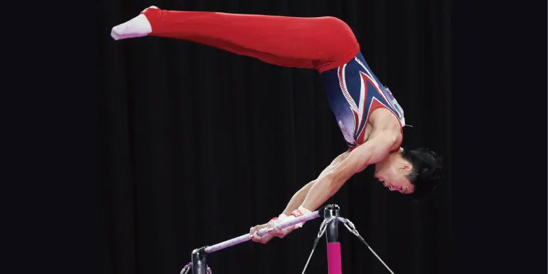 ▲昨（8）日在南韓堤川舉行的2025年亞洲體操錦標賽男子單槓決賽中，「亞洲貓王」唐嘉鴻以難度分6.500、執行分8.733，總分高達15.233分的近乎完美表現，成功奪下個人生涯首面亞錦賽金牌。（圖／取自中華奧會官網）