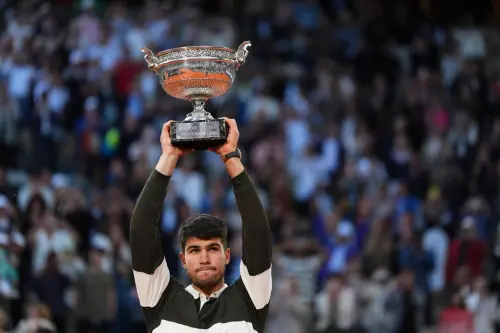 ▲Sinner是本屆法網表現最穩定的球員。他連斬各路對手挺進四強，接著又以三盤力克24座大滿貫冠軍得主Djokovic，氣勢如虹。但在決賽卻輸給了Alcaraz。（圖／美聯社／達志影像）