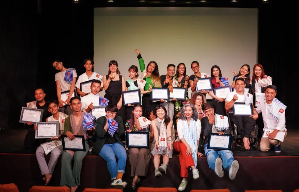 ▲台灣策展人吳維緯受邀參與柬埔寨參與首屆《Chakto Program》現代舞平台計畫擔任專業評審、參與國際論壇、擔任顧問提供諮詢。（圖／湄公河文化中心提供）