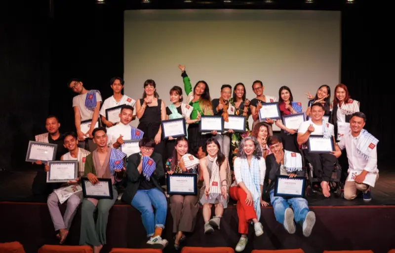 ▲台灣策展人吳維緯受邀參與柬埔寨參與首屆《Chakto Program》現代舞平台計畫擔任專業評審、參與國際論壇、擔任顧問提供諮詢。（圖／湄公河文化中心提供）