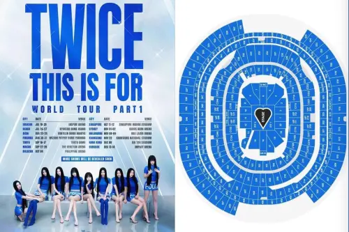 ▲JYP娛樂證實此次巡演，將採用360度環型舞台，打造沉浸式演唱會體驗，高雄世運主場館也將迎來首次55,000個位子全數開賣。（圖／翻攝自韓網）