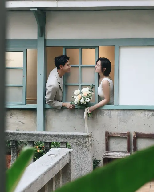 ▲劉品言、連晨翔結婚。（圖／鴻言娛樂提供）