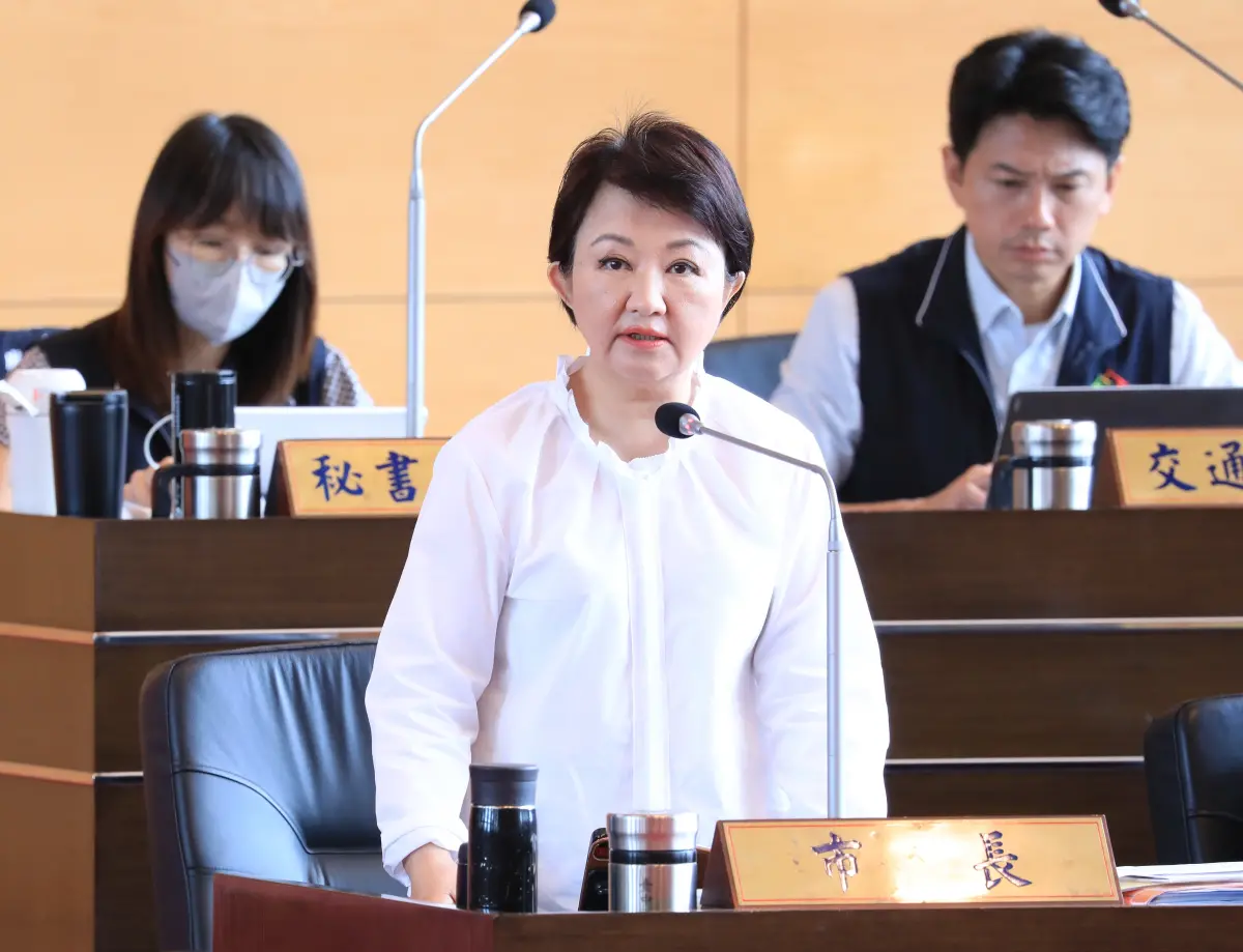 ▲市長盧秀燕呼籲，中央信守承諾，勿落入「順我者昌、逆我者亡」的治理邏輯(圖／柳榮俊攝2025.6.9)