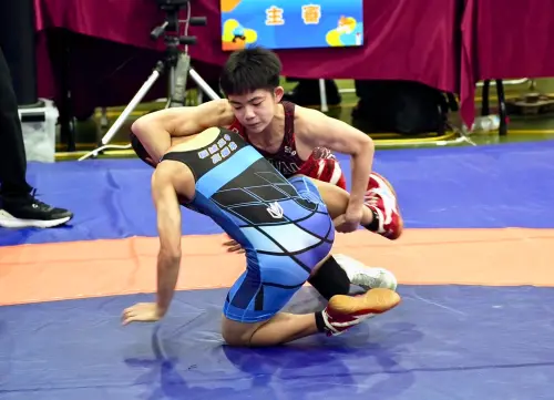 石牌國中市長獎得主徐雋昊出賽2025年全中運經典畫面。(圖/徐雋昊提供) ▲石牌國中市長獎得主徐雋昊出賽2025年全中運經典畫面。(圖/徐雋昊提供)