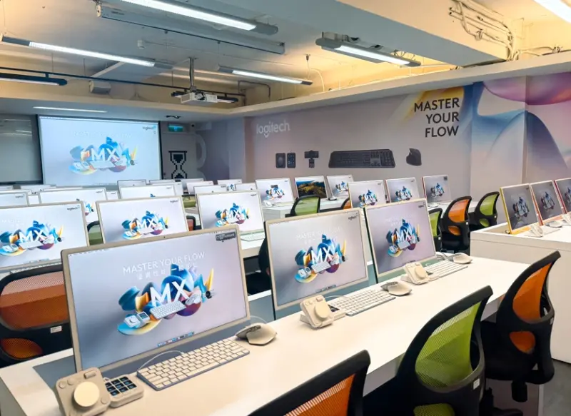 特企／強強聯手！赫綵設計學院與羅技合作　打造國內首MX認證基地