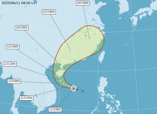 今年首颱「蝴蝶」生成!路徑、強度、對台影響一次看 這天雨最大