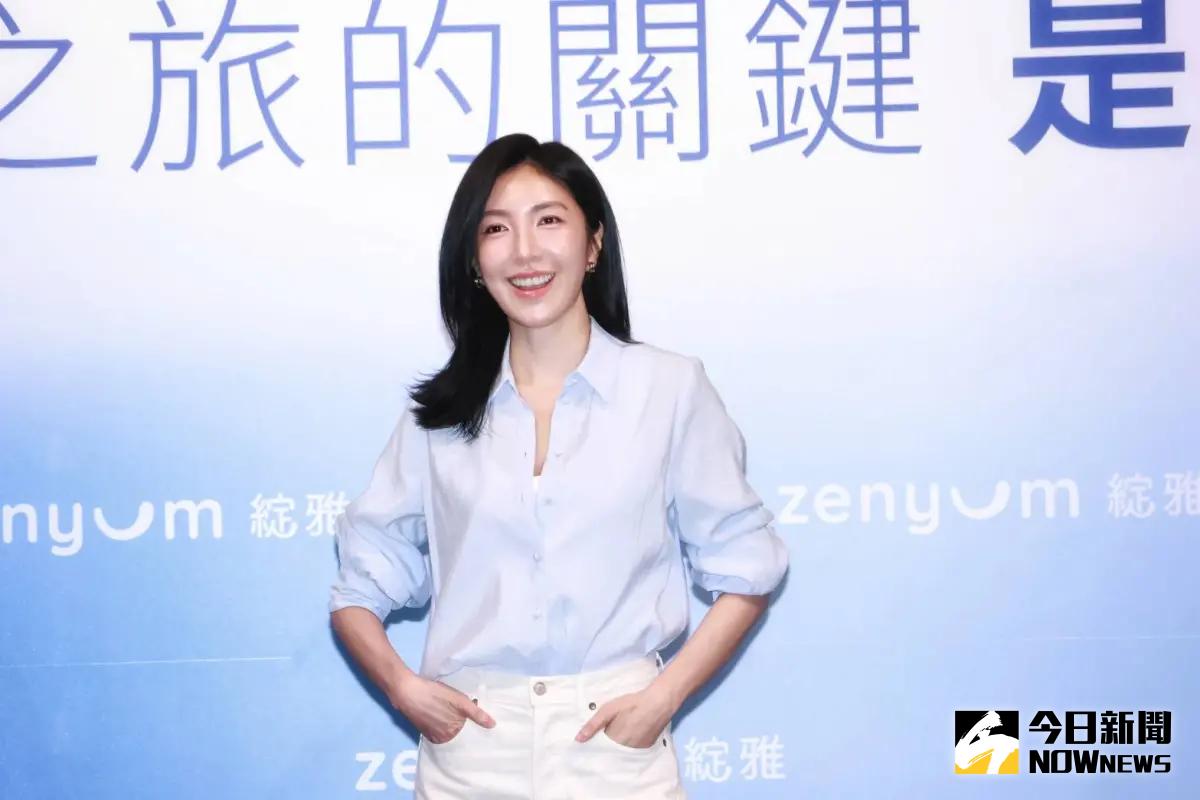 ▲楊謹華（如圖）也是前幾天才知道劉品言懷孕，當時還以為被整了，第一反應是問她「孩子的爸是誰」。（圖／記者吳翊緁攝）