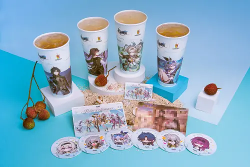 ▲COMEBUY-荔枝系飲品，聯名「崩壞：星穹鐵道」