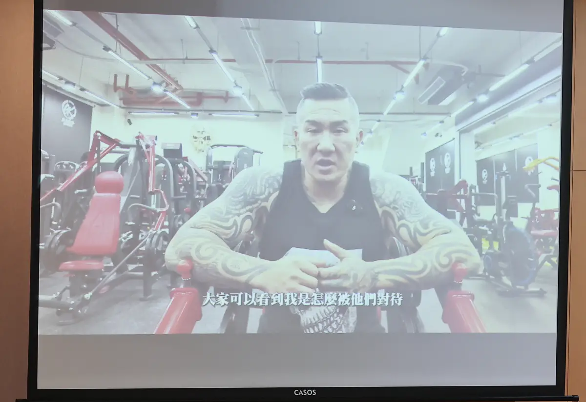 ▲網紅館長痛批，民進黨培養神經病側翼。（圖／記者葉政勳攝，2025.06.11）