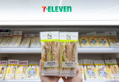7-11全新高纖三明治「燻雞菇菇彩蔬三明治」、「醬燒里肌鮮蔬三明治」。(圖/7-11提供) ▲7-11全新高纖三明治「燻雞菇菇彩蔬三明治」、「醬燒里肌鮮蔬三明治」。(圖/7-11提供)