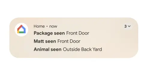 ▲Android 16版本在通知功能上會更即時且整齊。（圖／翻攝官網）