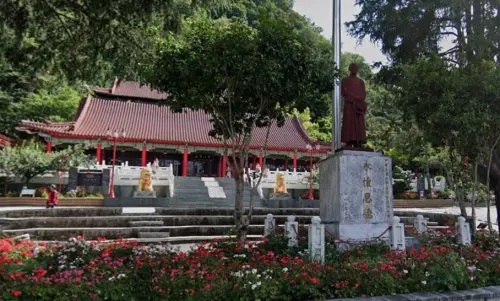 ▲梨山賓館前的景緻，半世紀來無多大變化，近來參山處將進行意象改造。（圖／翻攝google街景圖，2025.06.11）
