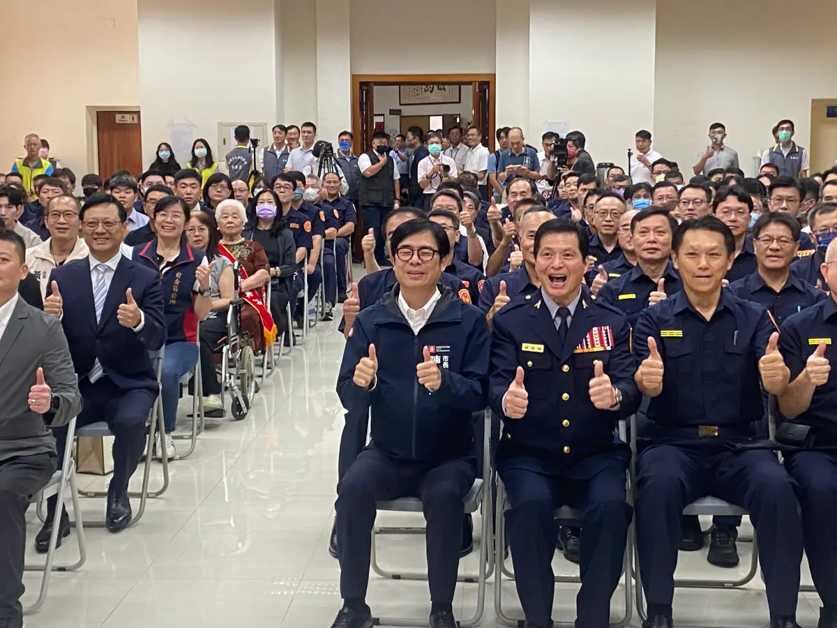 ▲每年6月15日的警察節即將到來，高市府警察局提前於今天舉辦「114年警察節慶祝活動」，市長陳其邁也特別出席大會致意。（圖／記者郭凱杰攝,2025.06.11）