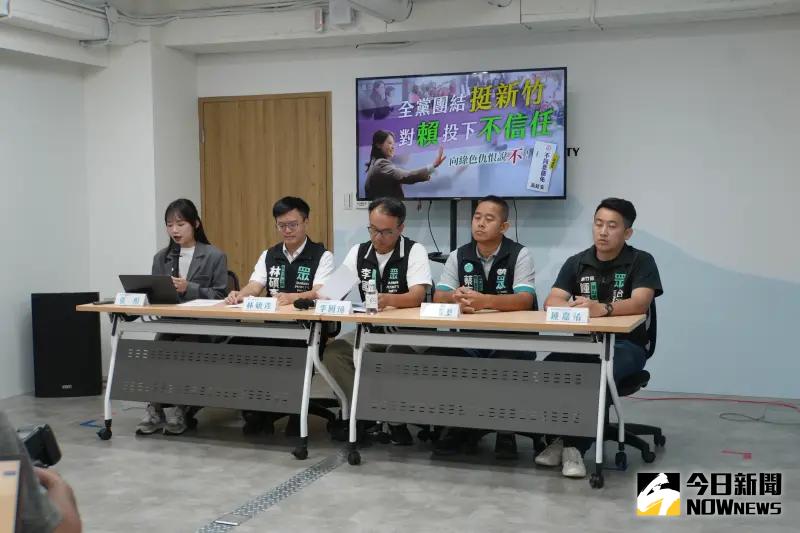 ▲民眾黨黨政聯繫會議後記者會說明6月15日新竹反罷免活動。（圖／記者呂炯昌攝，2025,06,11）