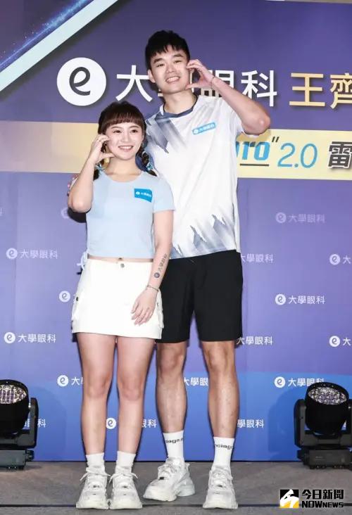 陳詩媛、王齊麟。(圖/記者吳翊緁攝) ▲陳詩媛、王齊麟。(圖/記者吳翊緁攝)