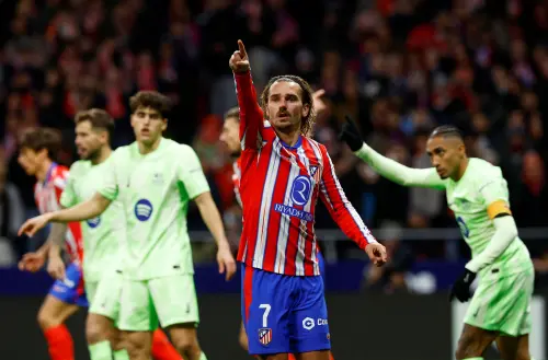 ▲來自西甲的馬德里競技硬派球風與穩定輸出讓他們成為隱藏黑馬,本屆有望乘虛而入,衝擊B組第一。(圖/路透/達志影像) ▲來自西甲的馬德里競技硬派球風與穩定輸出讓他們成為隱藏黑馬,本屆有望乘虛而入,衝擊B組第一。(圖/路透/達志影像)